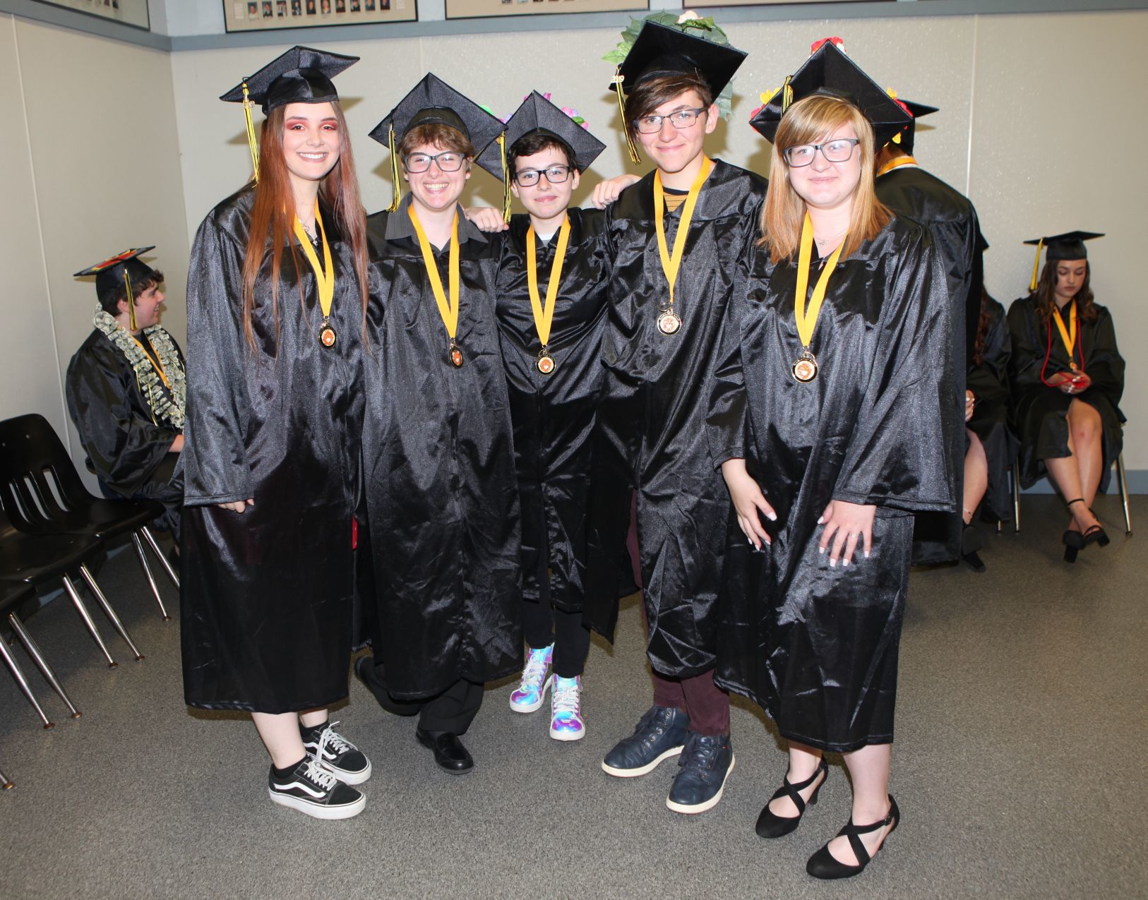 BHS Class of 2019 - in cafeteria